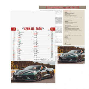 B035 Calendario Auto Sportive